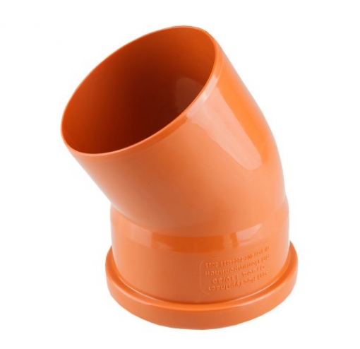 Отвод наружный канализационный 110x30°