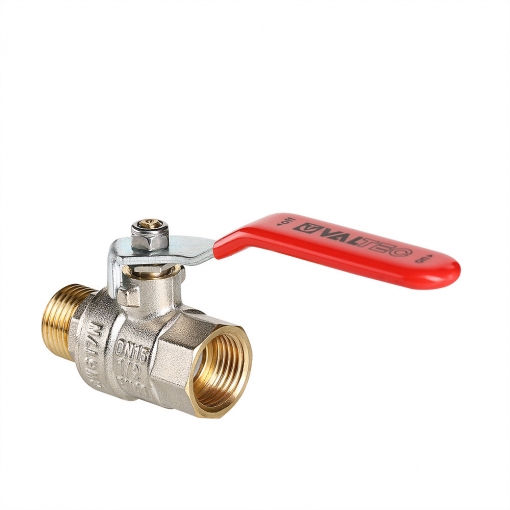 Кран шаровой Valtec 3/4', стальная рукоятка, вн/нар