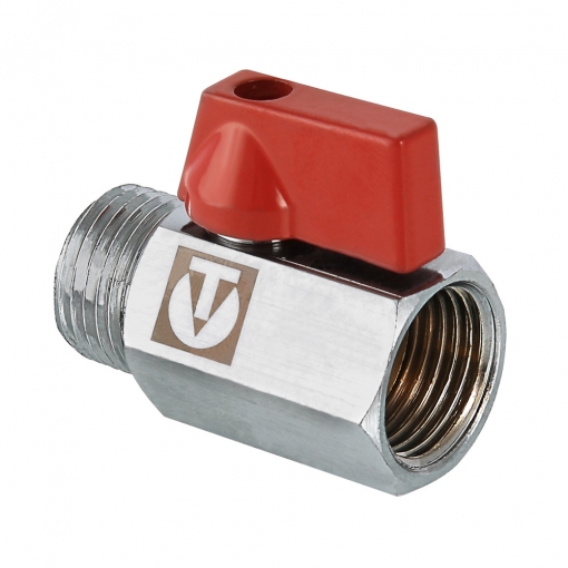 Кран шаровой MINI Valtec, 1/2'', вн/нар